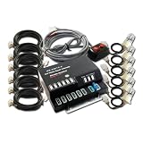 120W 6 HID Bulbs Hide-A-Way Emergency Hazard Warning Strobe Lights by HK5