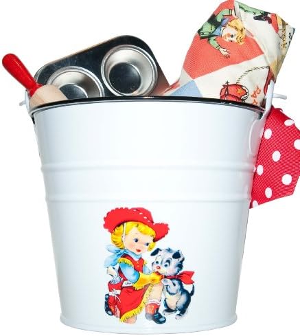 Lil' Baker Bucket - White Cowgirl