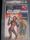 GI Joe Scarlett Counter Intelligence Version 8 Comic Logo Series V8 AFA 95 Uncirculated Sealed in Graded Case