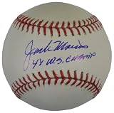 MLB Detroit Tigers Jack Morris 4x WS Champs Autographed Baseball