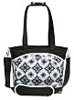 JJ Cole Mode Diaper Tote Bag, Black Magnolia