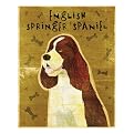 English Springer Spaniel framed print - John Golden 12x15