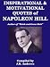 Inspirational & Motivational Quotes of Napoleon Hill