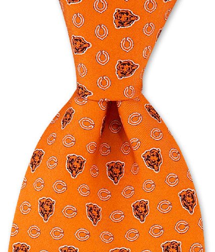 NFL Chicago Bears Neck Tie (Orange)