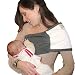 Baby Bond Original Nursing Sash with Sewn-in Burpcloth, Charcoal, Small/Medium