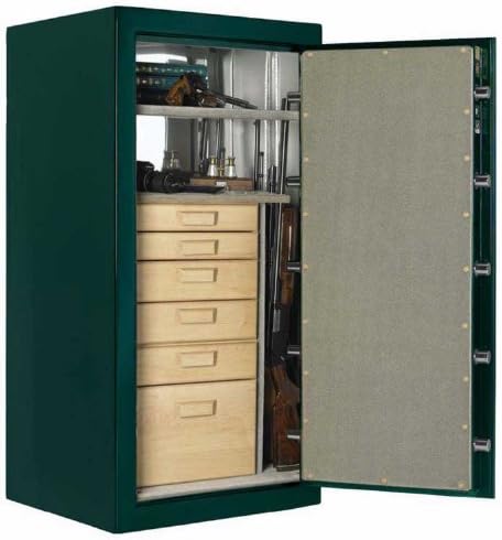 American Security BF6030 Fire Resistant Gun Safe in Hunter Grn BF6030HG