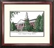 Tennessee Technological University Alumnus Alumnus 14x18 Mahogany Framed Collegiate Lithograph