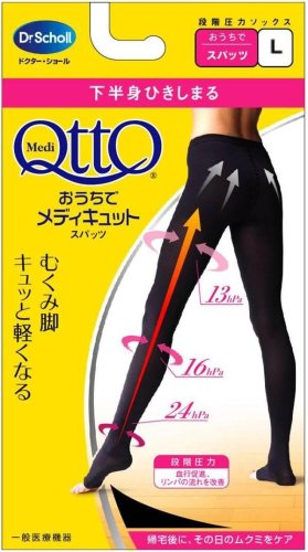 おうちでメディキュット スパッツ L