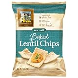 Mediterranean Baked Sea Salt Lentil Chips 1-ounce (Pack of 24)