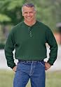 KingSize Big & Tall Waffle Henley