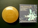 透明枠練り石鹸　ミネラルソルト（泡立てネット付き）