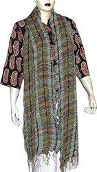 Wool Scarves for Women Clothes Accessories Woolen India Wear 12 x 70 inches (psrf129)