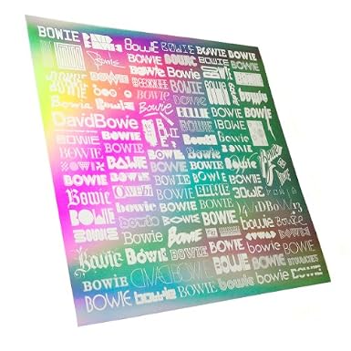 The Changing Faces of Bowie Print ||EVAEX||RHFPR