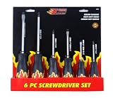 KR Tools 24004 Six-Piece Flame Screwdriver Set