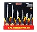 KR Tools 24004 Six-Piece Flame Screwdriver Set