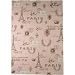 Pink Paris Cavallini Papers Decorative Wrap 20 by 28 inches, Three