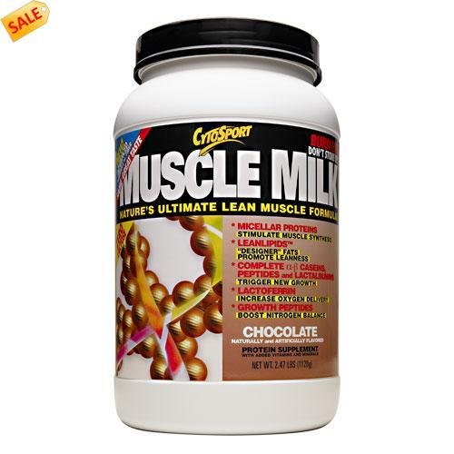 External hard drive:CytoSport Muscle Milk Nature's Ultimate Lean Muscle Formula, Chocolate, 2.47-Pound Jar