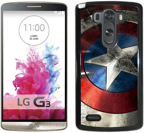 LG G3 Captain America Shield Screen Phone Case Genuine and Luxury Design