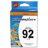 51tFyOLkgnL. SL160  IJR Performance Plus Remanufactured HP92 Black Inkjet Cartridge