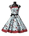 Hell Bunny 50's Dress Dixie Blue - Size 8-20
