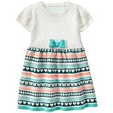 GYMBOREE(ジンボリー) ドットセータードレス ホワイト ワンピース 2歳【並行輸入】