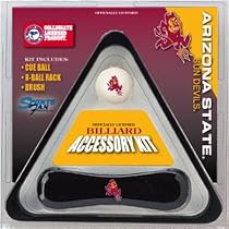 Arizona State Sun Devils ASU Cue Ball Rack & Brush Set