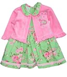 Sugar Loaf Pink and Green Princess Dress with Jacket, Dresses, Girls