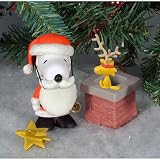 Christmas Peanuts Poseable Holiday Figure - Santa SnoopyIMAGE