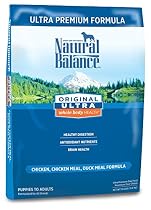 Natural Balance Original Ultra Whole Body Health Chicken, Chicken Meal, Duck Meal Formula Dry Dog Food, 30-Pound
