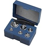 Togetherwe 205 Gram Precision Steel Balance Scale Calibration Weight Kit Set with Tweezers, Class M2 -Suitable for Digital Jewellery Scale, General Laboratory, Commercial, and Educational Use