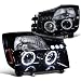 NISSAN TITAN SE XE/ 05-07 ARMADA HALO LED PROJECTOR HEADLIGHTS SMOKED