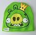 Angry Birds Knit Beanie Hat Green Pig