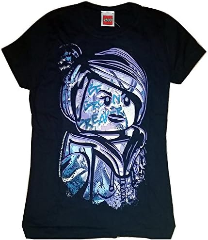 The LEGO Movie Wyldstyle Girls Short Sleeve T-shirt Tee (Extra Small)