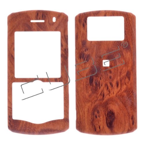 Blackberry Pearl 8100/8110/8120/8130 Light Wood Grain Design Hard Case/Cover/Faceplate/Snap On/Housing/Protector