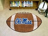 OLE MISS Script Football 22x35 Floor Mat (Rug) - Mississippi Rebels - Ole Miss