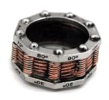 Hi Voltage Generator Steampunk Ring