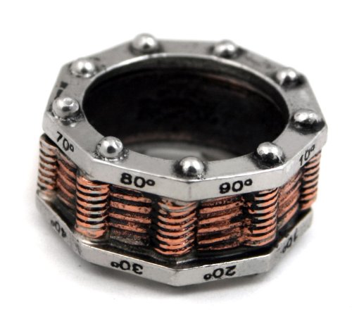 Hi Voltage Generator Steampunk Ring