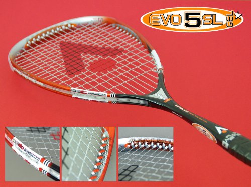 2010年最新モデル入荷！アマゾン出店特別価格  KARAKAL スカッシュラケット最高位モデル EVO-5SL gel　圧倒的パワー＆コントロール