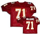 Williams Florida State Seminoles Garnet #71 Game Worn Football Jersey (52)