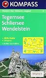 Tegernsee, Schliersee, Wendelstein: 1:50.000. Wandern / Rad / Ski. GPS-genau