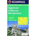 Tegernsee, Schliersee, Wendelstein: 1:50.000. Wandern / Rad / Ski. GPS-genau