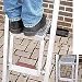 LADDER STEP (tm 504) - PROVIDES A SAFE COMFORTABLE WORKING PLATFORM.