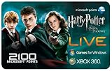 Harry Potter: 2100 Points Card (Xbox 360)
