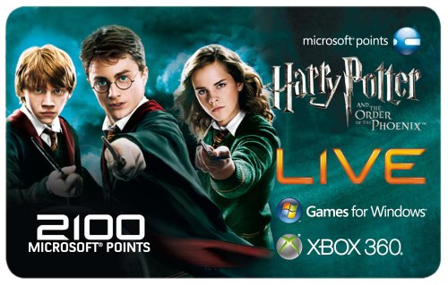Childrens Toyshop  Used : Harry Potter: 2100 Points Card (Xbox 360)