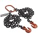 Mazzella DOG Mechanical Alloy Chain Sling, Fixed-Leg, Grade 80, Load Capacity at 60°