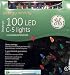 100 LED C-5 Holiday Christmas Lights (MULTI Color)