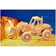 Bulldozer 3D Woodcraft Construction Kit