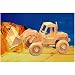 Bulldozer 3D Woodcraft Construction Kit