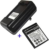 AC/USB Desktop Charger+New 1500mAh Replacement Li_ion Battery for T-Mobile Samsung Dart , SGH-T499 , Tass CellPhone