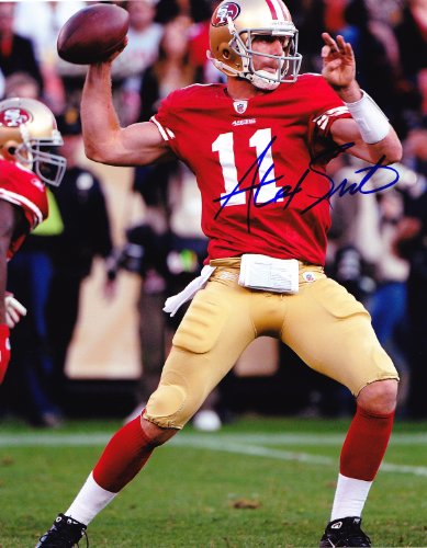 Alex Smith signed autographed 8 x 10 photo San Francisco 49ers